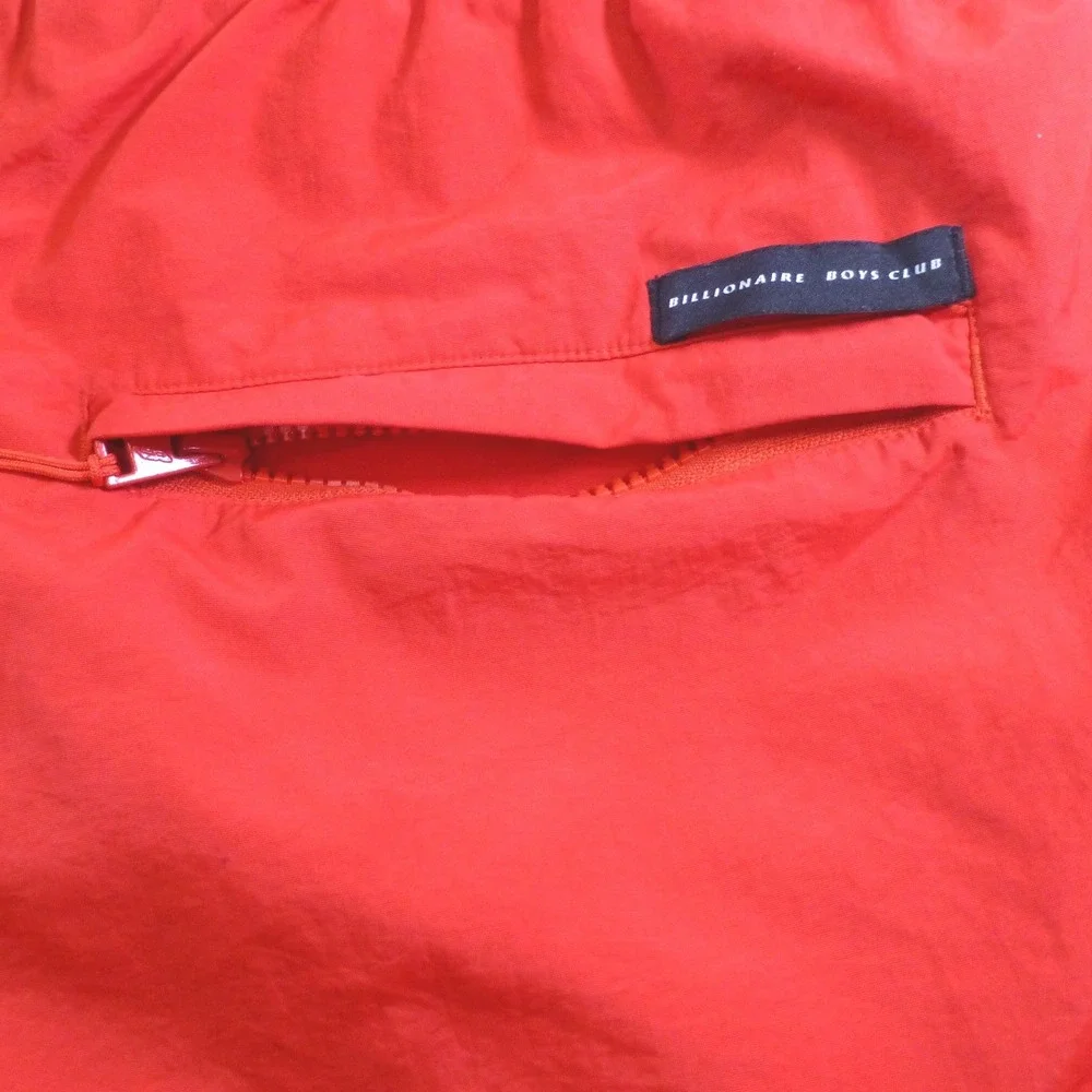 Billionaire Boys Club Mens Red Arch Logo Nylon Swim Shorts XXXL *ISSUES*